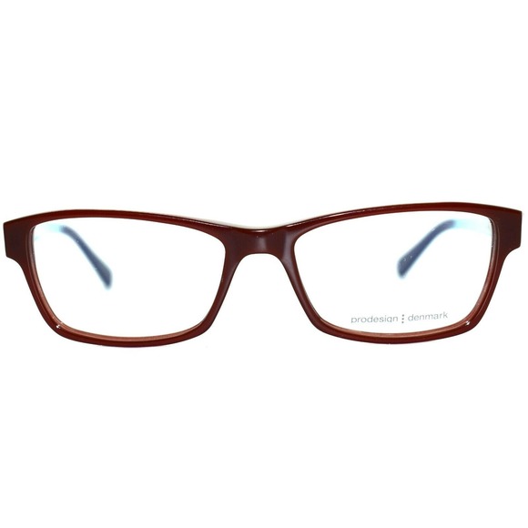 NWOT Auth PRODESIGN DENMARK 1752 c.5022 Brown Turquoise Blue Eyeglasses Frames - Picture 2 of 6